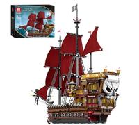 Reobrix Modelo de barco pirata 66010, bloques de construcción, juego de juguete, regalo para niños y adultos, decoración del hogar 2776 piezas