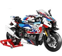 Reobrix Motocicleta 1000 RR Technic, 99040 set de construcción para adultos, escala 1:8, kit de modelo coleccionable de 949 piezas con soporte, ideal como regalo para niños y niñas mayores de 14 años