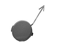 REOKIP Cubierta De Gancho De Remolque para VW para Golf 6 MK6 2009-2013 Parachoques Delantero Cubierta De Enganche Remolque Gancho Tracción 5K0 807 241 5K0807241(Gray)