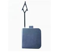 REOKIP Cubierta De Gancho De Remolque para VW para Gran para Lavida 2015-2018 Barra De Parachoques Trasera Delantera Gancho Remolque Tapa Cuerda Enganche(Front Blue)