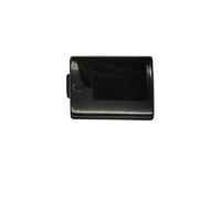 REOKIP Cubierta para Gancho De Remolque del Parachoques Delantero para Mercedes para Benz Clase E W211 2003-2006(Black)