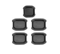 REOKIP Juego 5 Embellecedores Adhesivos Para Manijas Exteriores Puertas Para Jeep Para Wrangler JL De 4 Puertas 2018 2019 2022 2023 Manija Puerta Exterior(Black)