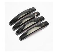 REOKIP Para Chevrolet Para Cruze 2008-2013 Para Captiva 2006-2013 Para Camaro 2010-2015 Para Spark 2009-2011 Embellecedor Manija Puerta Manija Puerta Exterior(Carbon Fiber texture)