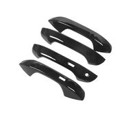 REOKIP Para SEAT Para Leon MK4 KL1 KL8 2020-2022 Embellecedor Manija Exterior Puerta Coche Pegatinas Protectoras Manija Puerta Exterior(Black)
