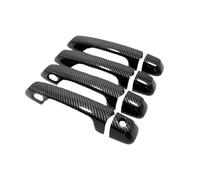 REOKIP Para Toyota Para 4Runner N280 MK5 2010-2024 Cubiertas Protectoras Para Manijas Exteriores Puertas Manija Puerta Exterior(Carbon B)