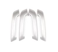 REOKIP Para Toyota Para Land Cruiser Para Prado FJ150 150 2010-2018 4 Unids/set Manija De Puerta Interior De Coche Embellecedor ABS Accesorios De Coche(Plata)