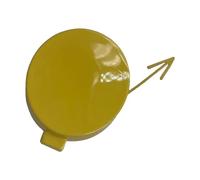 REOKIP para VW para Polo 5 6R 1ª Hatchback 2010-2013 6R0807241D Embellecedor De La Tapa del Gancho De Remolque del Parachoques Delantero(Speed Yellow)