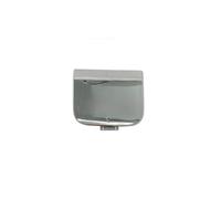 REOKIP Tapa del Gancho De Remolque Parachoques Trasero para Mercedes para Benz GLA, GLA200, GLA250 Y GLA260 (2012-2016)(Electroplated Silver)