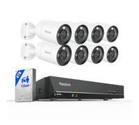 Reolink 12MP Kit Cámaras de Vigilancia PoE, 16CH NVR, RLK16-1200B8-A