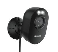 Reolink 2K 4MP Camara Vigilancia WiFi Exterior Visión Nocturna a Color, Wi-Fi Banda Dual 2,4/5GHz, Detección de Movimiento con Alertas, Enchufable, Comunicación Bidireccional, Lumus Negro
