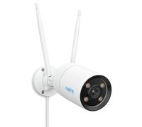 Reolink 2K Camara Vigilancia WiFi Exterior, Visión Nocturna en ColorX, Apertura F1.0, Sensor Avanzado 1/1.8'', 4MP Cámara para Exteriores, 2,4GHz/5GHz WiFi, Detección Persona/vehículo/Animal, CX410W