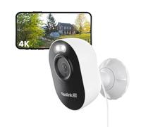 Reolink 4K 8MP Cámara de Vigilancia Exterior, Wi-Fi 6 de Doble Banda 2,4/5 GHz, Detección de Persona/Vehículo/Animal, Foco de Visión Nocturna en Color, Grabación Local 24/7, Audio de 2 Vías, Lumus Pro