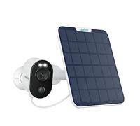 Reolink 4K 8MP Camara Vigilancia WiFi Exterior Solar, Cámaras de Vigilancia Sin Cables con Batería 2,4GHz/5GHz WiFi, Visión Nocturna en Color, Detección Smart, Cloud, Argus 3 Ultra con Panel Solar