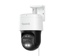 Reolink 4K 8MP PTZ Camara Vigilancia PoE Doble Lente con Zoom Híbrido 6X, 355° Pan y 90° Tilt, Color Visión Nocturna, Detección Inteligente, Seguimiento Automático, Audio Bidireccional, TrackMix PoE