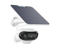 Reolink 4K Camara Solar WiFi, Gran Angular de 180, Gran Apertura F1.0, 8MP | Visión Nocturna Verdadera en ColorX, 2,4/5GHz Wi-Fi 6, Almacenamiento local y en la nube, Argus 4 Pro con Panel Solar de 6 W