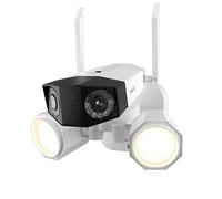 Reolink 4K Camara Vigilancia WiFi Exterior con Floodlight, 180° Ultra Gran Angular, 2.4/5 GHz Wi-Fi IP Cámara, Detección de Personas/Vehículos/Mascotas, Audio Bidireccional, IP67, Duo Floodlight WiFi