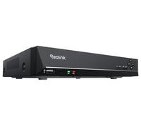 Reolink 4K PoE NVR 8 Canales Sistema de Cámara de Vigilancia IP para Hogar, Grabador de Video en Red, Soporta 16MP/12MP/8MP/5MP/4MP HD, Grabación 24/7, RLN8-410