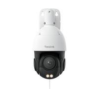 Reolink 4K PTZ Cámara Vigilancia Exterior PoE, 16X Zoom Óptico 3D, 360°/90° Pan & Tilt, Visión Nocturna en Color, Detección Persona/Vehículo/Animale, Audio Bidireccional, Soporta microSD, RLC-823S2