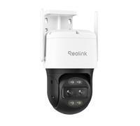Reolink 4K PTZ Camara Vigilancia WiFi Exterior con Doble Lente, Visión de 360°, Seguimiento Automático, Detección de Personas/Vehículos/Animales, Zoom 6X, Visión Nocturna en Color, TrackMix WiFi