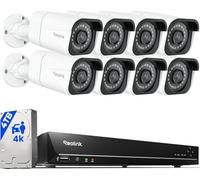 Reolink 8MP Kit Cámaras de Vigilancia PoE, Visión Nocturna, RLK16-800B8