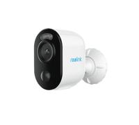 Reolink Argus - Cámara de seguridad inalámbrica para exteriores 3E 2K 3MP, WiFi 2,4 GHz, foco incorporado, vigilancia doméstica, exterior, solar/batería, detección inteligente, grabación de movimiento