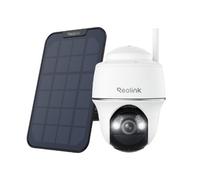 Reolink Argus PT (W) + Panel Solar (B) Cámara WiFi Alimentada por Batería