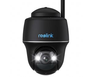 Reolink Argus Serie B430 WLAN Cámara de vigilancia Negro 5MP (2880x1616), funcionamiento con batería, protección IP64 contra la intemperie, visión nocturna en color, función de giro e inclinación