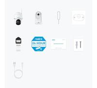 Reolink Argus Series B420 Cámara Vigilancia WiFi Exterior FullHD+ 355º Visión Nocturna