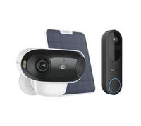 Reolink Bundle of Argus 4 Pro, Cámara de Seguridad Solar 4K con visión Nocturna ColorX y ángulo Amplio de 180 Video Doorbell, Timbre inalámbrico 2K con cámara y batería Recargable