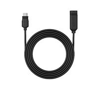 Reolink Cable de Extensión de Panel Solar 4,5 m de Largo y 6 W /12W (Negro) con Interfaz Tipo C