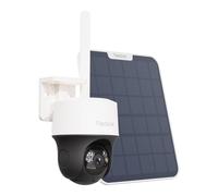 Reolink Cámara de Vigilancia 4G LTE, 2K 4MP, Panel Solar 3W, PTZ 360°, Visión Nocturna Color, Batería Recargable, Seguimiento Automático