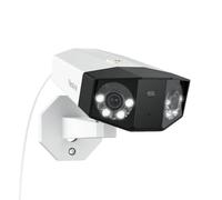 Reolink Cámara Duo 3 PoE: Doble Lente UHD de 16MP, panorámica 180°, Seguimiento de Movimiento, visión Nocturna a Color, detección de Personas/vehículos/Animales, Audio bidireccional, grabación 24/7