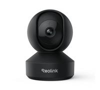 Reolink Cámara Interior 3K PT, Seguimiento automático, visión Nocturna Mejorada 5MP, detección de llanto (Persona/Mascota/bebé), Wi-Fi Dual (2,4/5 GHz), Audio bidireccional, E1 Pro Negro