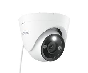 REOLINK Cámara IP PoE de 12 MP para exteriores, cámaras de vigilancia domo gran angular de 93° para seguridad del hogar, detección de humanos/vehículos/mascotas, visión nocturna a color de 700 lm,
