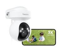 Reolink Camara Vigilancia WiFi Exterior 4K 8MP PTZ, E1 Outdoor Pro | Cámara WiFi Exterior Dual 2,4/5 GHz WiFi 6, Detección Personas/Vehículos/Animales, Visión Nocturna Color, Audio Bidireccional