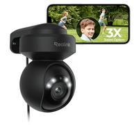 Reolink Camara Vigilancia WiFi Exterior PTZ 5MP Zoom 3X, E1 Outdoor Negro