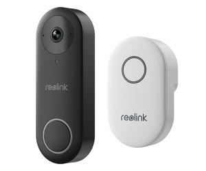 Reolink D340W Videoportero WLAN con timbre 5MP 2K+ (2560x1920), PoE, protección IP65, visión nocturna, detección de personas