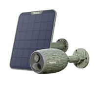 Reolink Go G330 - Cámara 4G LTE exterior inalámbrica | 2K 4MP Super HD | Batería recargable + panel solar | Detección de personas/vehículos | Visión nocturna | IP65