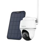 Reolink Go PT Plus (W) + Panel Solar (B) Cámara de Batería 4G