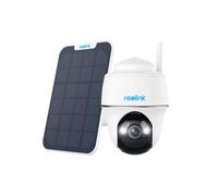 REOLINK RL-ARGUS-B430-SOLARKIT-W Reolink WLAN-Akku-Kamera mit Solarpanel - 5 MP (2880 x 1616) - IR 10 m / Sirene - Erkennung