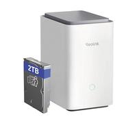 Reolink RL-HUBP1 Hub P1 para videovigilancia, almacenamiento 2 TB HDD, expansible a 16 TB, Wi-Fi, PoE, HDMI, USB, gris/blanco, 133 * 185 * 222 mm