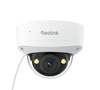 Reolink RLC-1240A, cámara de Seguridad PoE antivandalismo de 12MP, ángulo de visión 145°, visión Nocturna a Color, Audio bidireccional, detección Inteligente, Certificado IP67