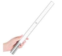 Reoshine Luces para debajo del gabinete, luz con sensor de movimiento para interiores, luces LED de armario, luces que funcionan con pilas, 4500 mAh, USB C, recargable, iluminación debajo del