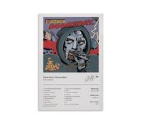 REOTTO MF DOOM Poster Doomsday Póster Pintura Decorativa Lienzo Arte de Pared Salón Póster Dormitorio Pintura, Arte de Pared Impresión de Imagen Moderna Decoración de Habitación Familiar 20 x 30