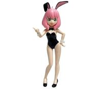 Reoxign Figura de Anya, orejas de conejo de pie Anya falsificador de anime 21 cm / 8,3 pulgadas hecho a mano PVC juego personaje, modelo de decoración artesanal regalo