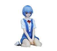 REOZIGN Ayanami Rei - Figura de anime Ayanami rei con rodillas, 14 cm, 5,5 pulgadas, de personaje de PVC, modelo Cosplay para coleccionar