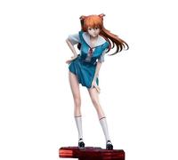 REOZIGN Figura Asuka, de pie Shikinami Asuka Langley Figuras de acción 30 cm/11.8 Pulgadas Modelo Hecho a Mano Colección de Personajes Decoración Regalo