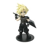 REOZIGN Figura Cloud Strife, Aerith, Tifa Lockhart, Zack Fair De Combate Versión Q, 12 cm, PVC, Personaje De Dibujos Animados, Decoración, Regalo (c)