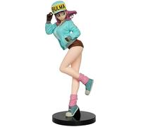REOZIGN Figura de acción Bulma, Disfraz de moto Figura Bulma 26 cm / 10,2 pulgadas PVC Personaje estatua modelo decoración para los fanáticos del anime Colección Regalo (Blue)