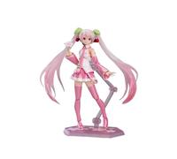 REOZIGN - Figura de hatsune, diseño de hatsune, color rosa Sakura Hatsune 13 cm / 5,1 pulgadas adorno de modelo de manga juego hecho a mano para regalo de fanáticos del anime